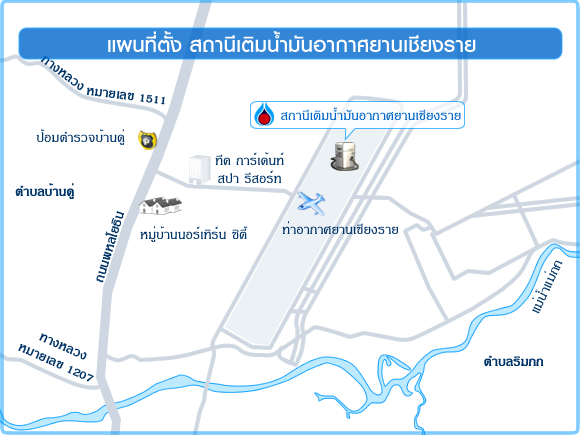 สถานีเติมน้ำมันอากาศยานเชียงราย